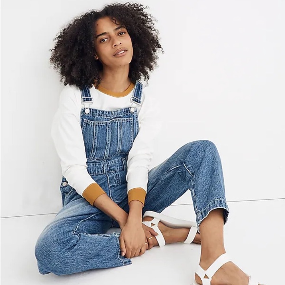 Madewell Straight-Leg Overalls